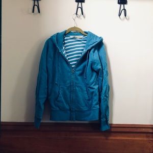 J. Crew Slub French Terry zip up hoodie